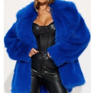 Brand New w/ Tag, Faux Fur Coat